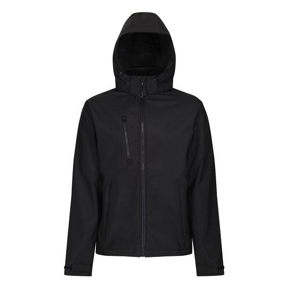 Venturer Softshelljacke, Dreilagige Membrane Herren Schwarz XXL von Regatta