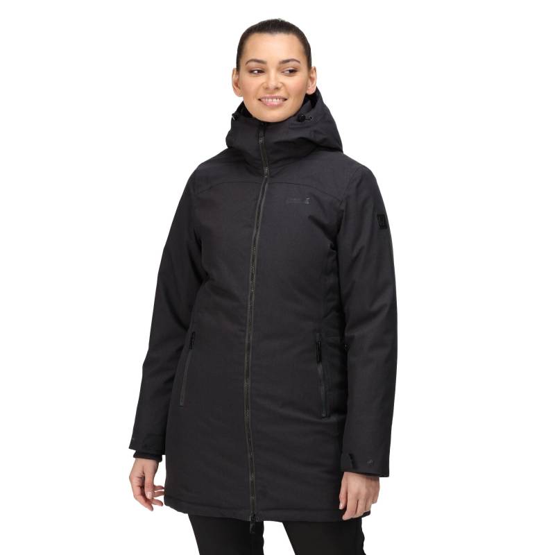 Voltera Iii Jacke, Wasserfest Beheizt Damen Grau 42 von Regatta