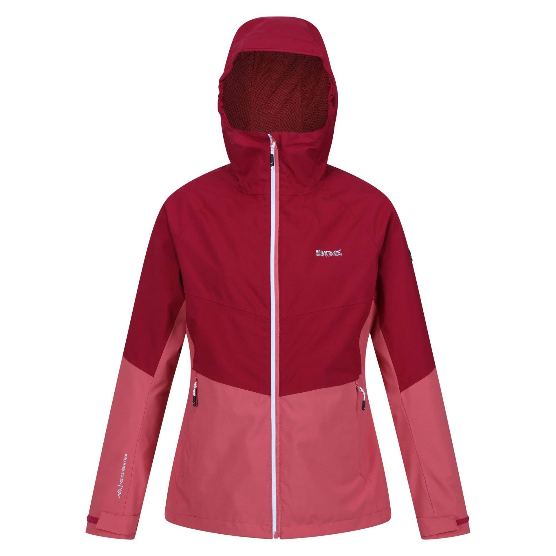 Wentwood Viii Jacke Damen Rot Bunt 38 von Regatta