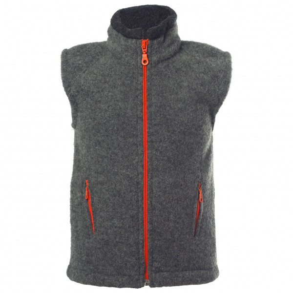 Reiff - Kid's Fleeceweste Colori - Merinogilet Gr 140 grau von Reiff