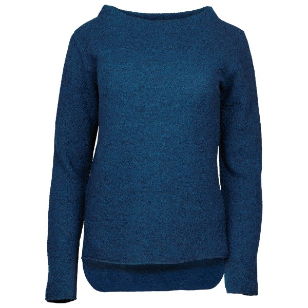Reiff - Women's Krepp-Pulli Frieda - Wollpullover Gr M blau von Reiff