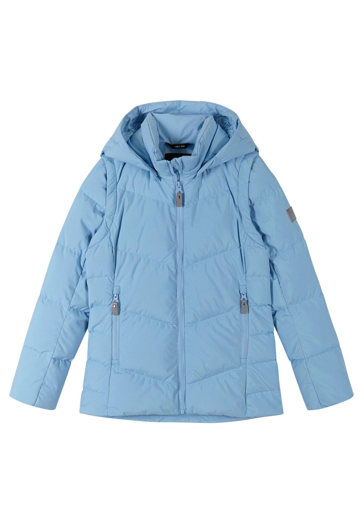 Kinder Daunenjacke 2in1 Paahto Frozen Blue Mädchen Blau 146 von Reima