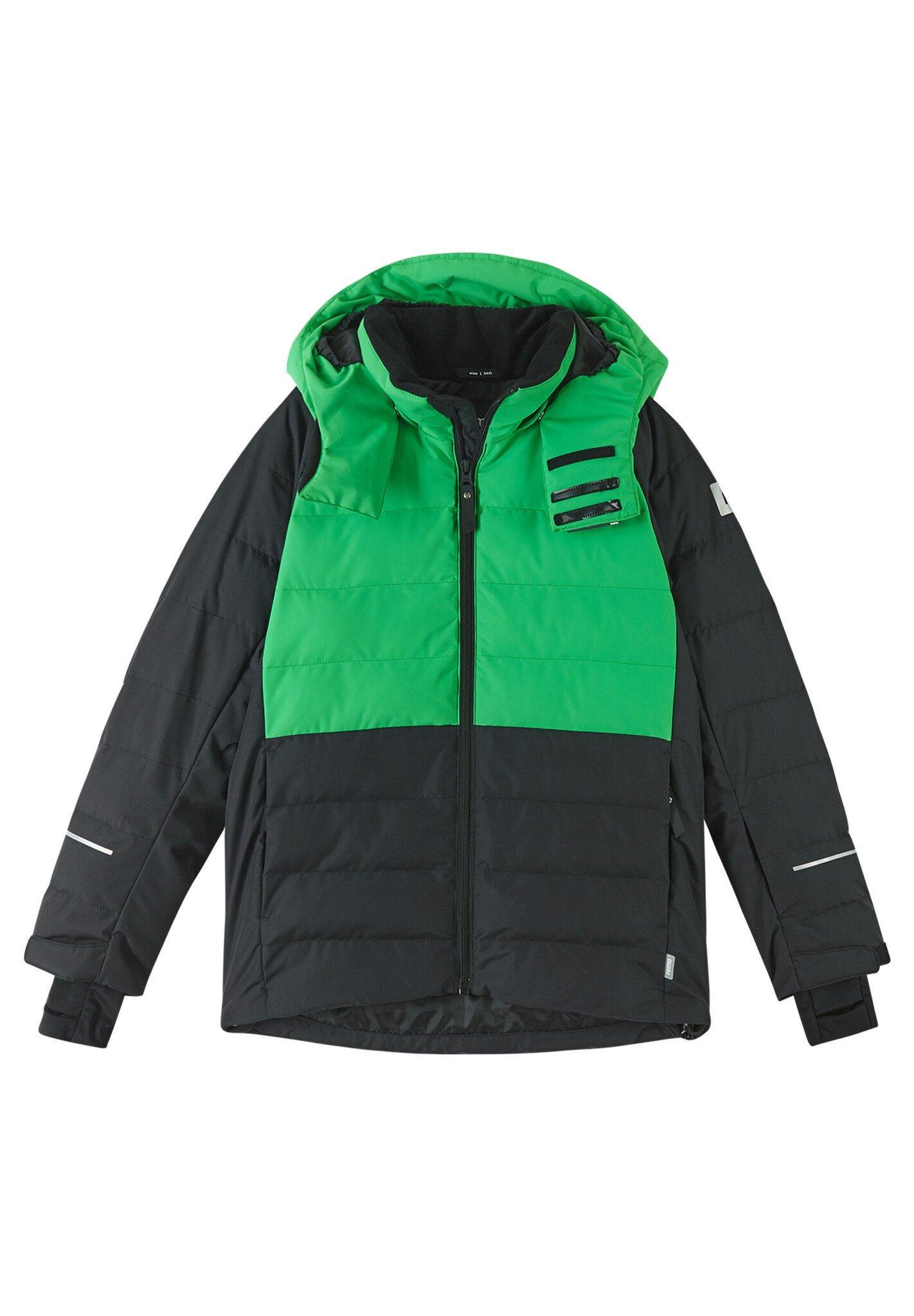 Kinder Skijacke Kuosku Black Jungen Multicolor 104 von Reima