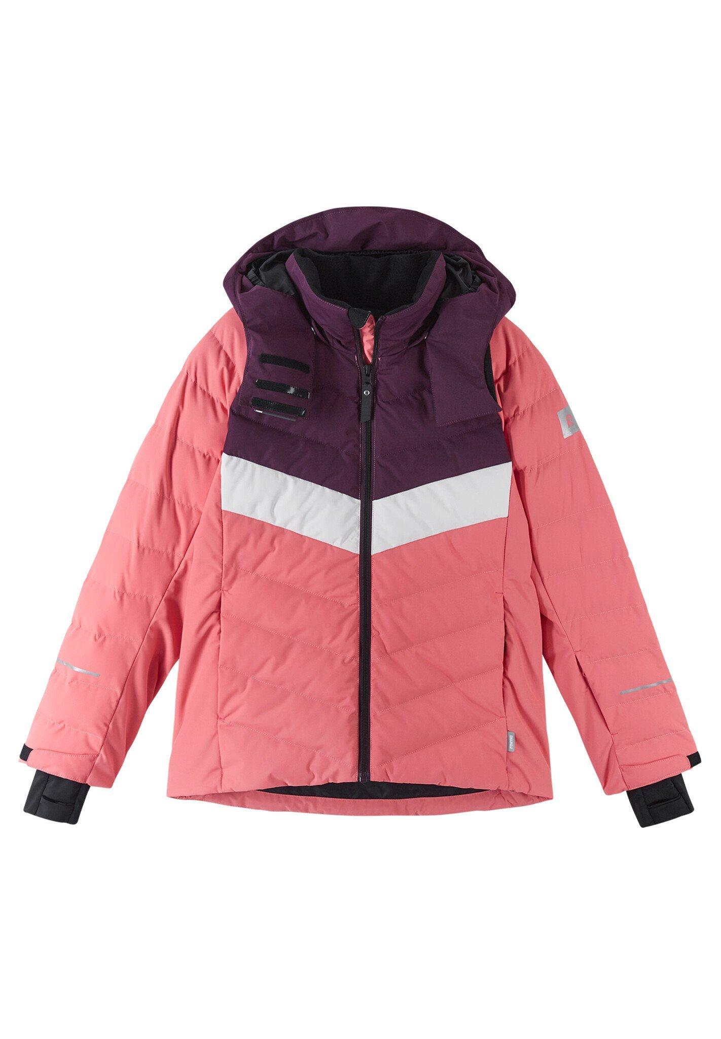 Kinder Skijacke Luppo Pink Coral Mädchen Pink 158 von Reima