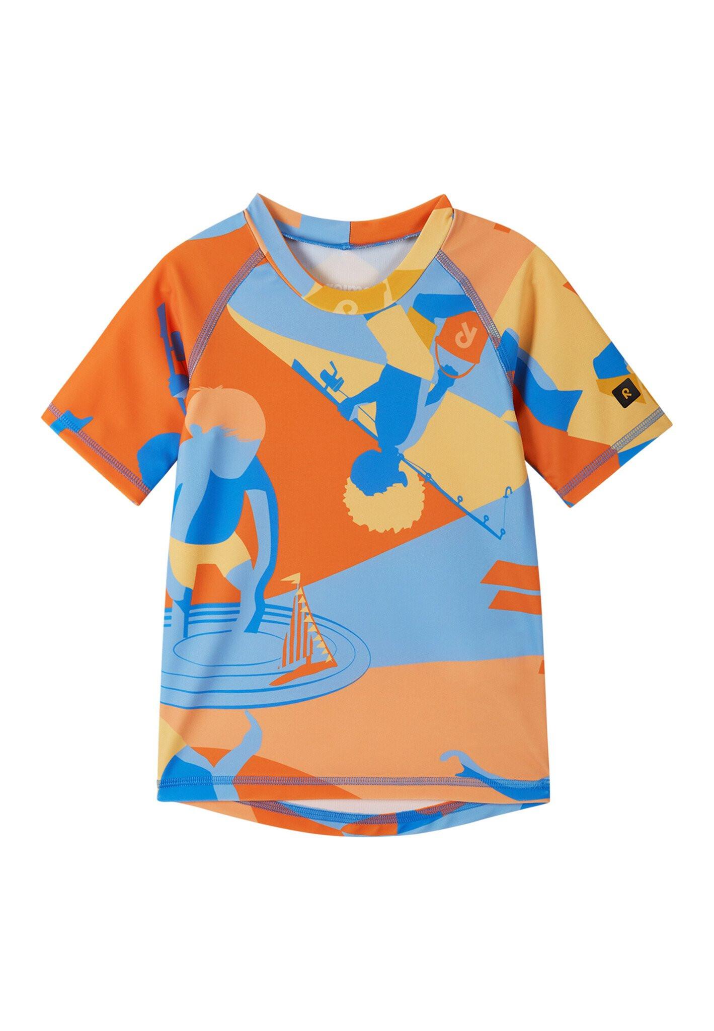 Kleinkinder Uv T-shirt Pulikoi Orange Mädchen Orange 68 von Reima