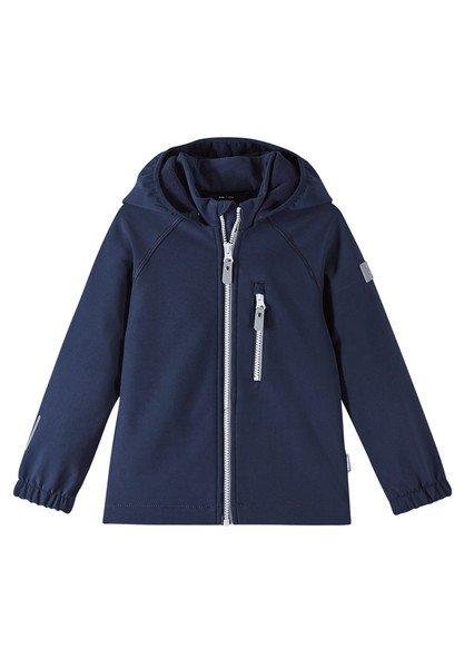 Kinder Softshell Jacke Vantti Navy Jungen Blau 104 von Reima