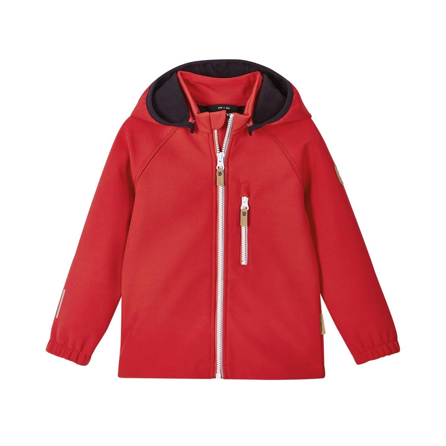 Kinder Softshell Jacke Vantti Tomato Red Jungen Rot 98 von Reima