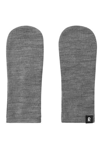 Reima Eino Fäustlinge (gestrickt) - melange grey (Grösse: 3/4) von Reima