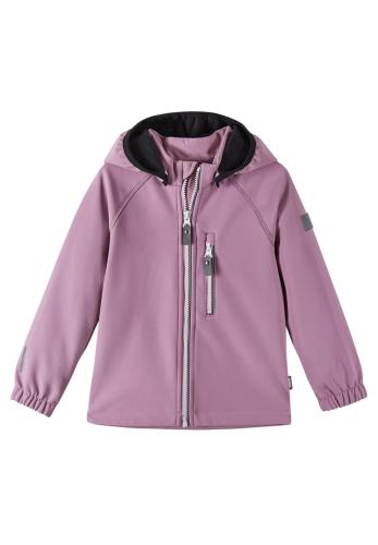 Reima Softshell Jacke Vantti - grey pink (Grösse: 122 cm) von Reima