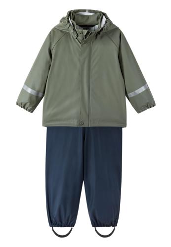 Reima Tihku Regen Outfit - greyish green (Grösse: 110 cm) von Reima
