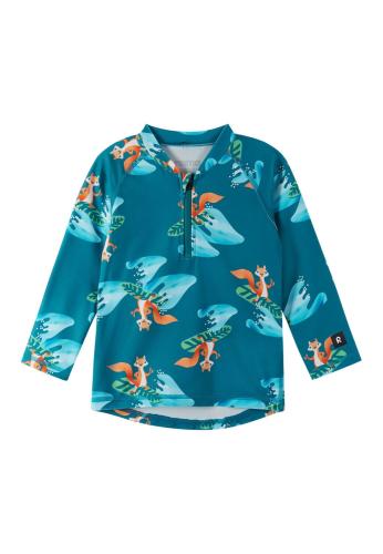 Reima Tuvalu Kleinkinder Sonnengeschütztes Hemd - deep ocean (Grösse: 98 cm) von Reima