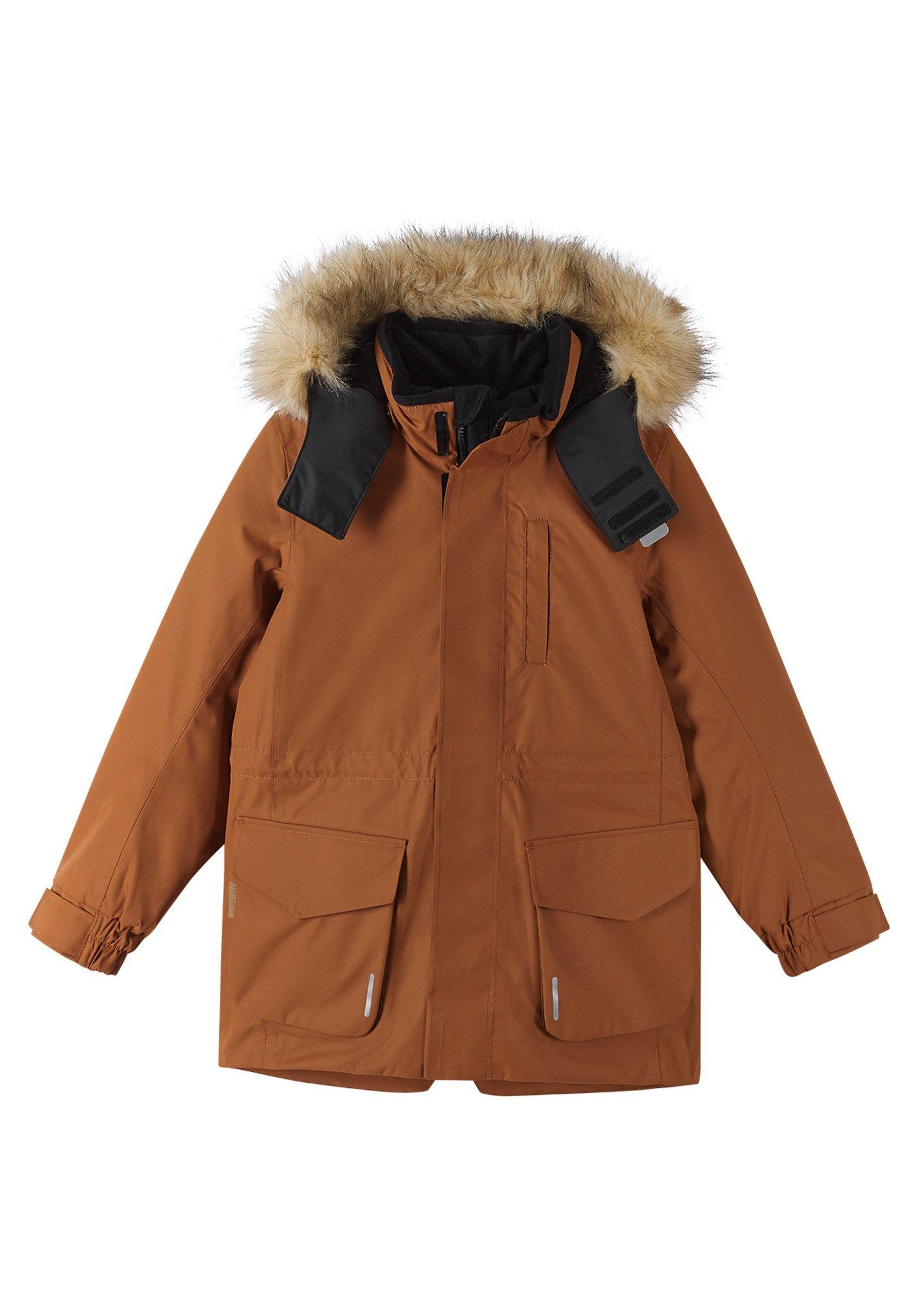 Tec Kinder Winterjacke Naapuri Cinnamon Brown Jungen Braun 164 von Reima