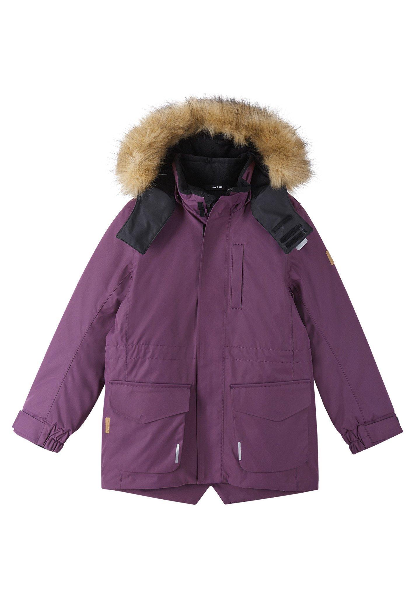 Tec Kinder Winterjacke Naapuri Deep Purple Mädchen Violett 146 von Reima