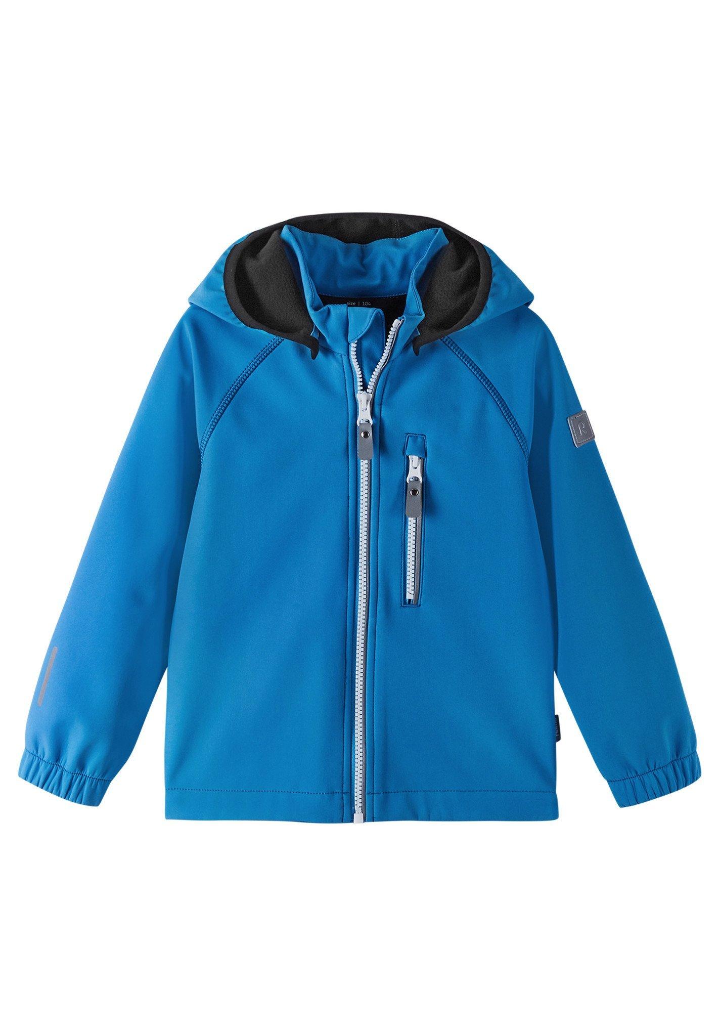 Kinder Softshell Jacke Vantti Cool Blue Mädchen Blau 104 von Reima