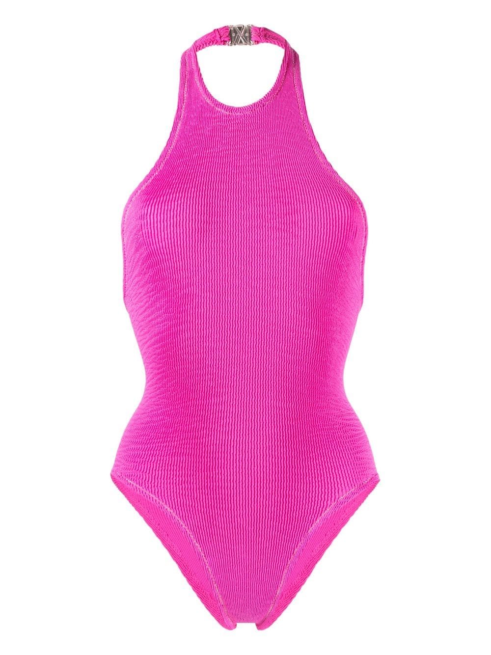 Reina Olga Surfer crinkle swimsuit - Pink von Reina Olga