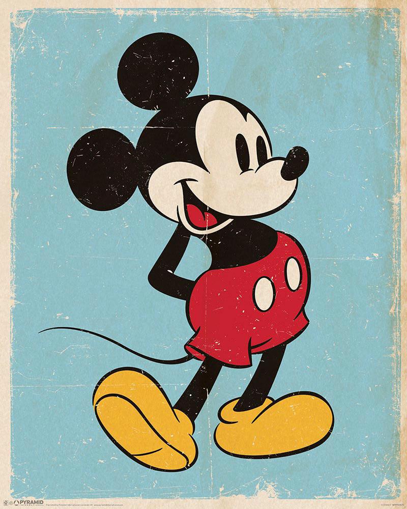 Reinders! Deco-Panel »Mickey Maus retro« von Reinders!