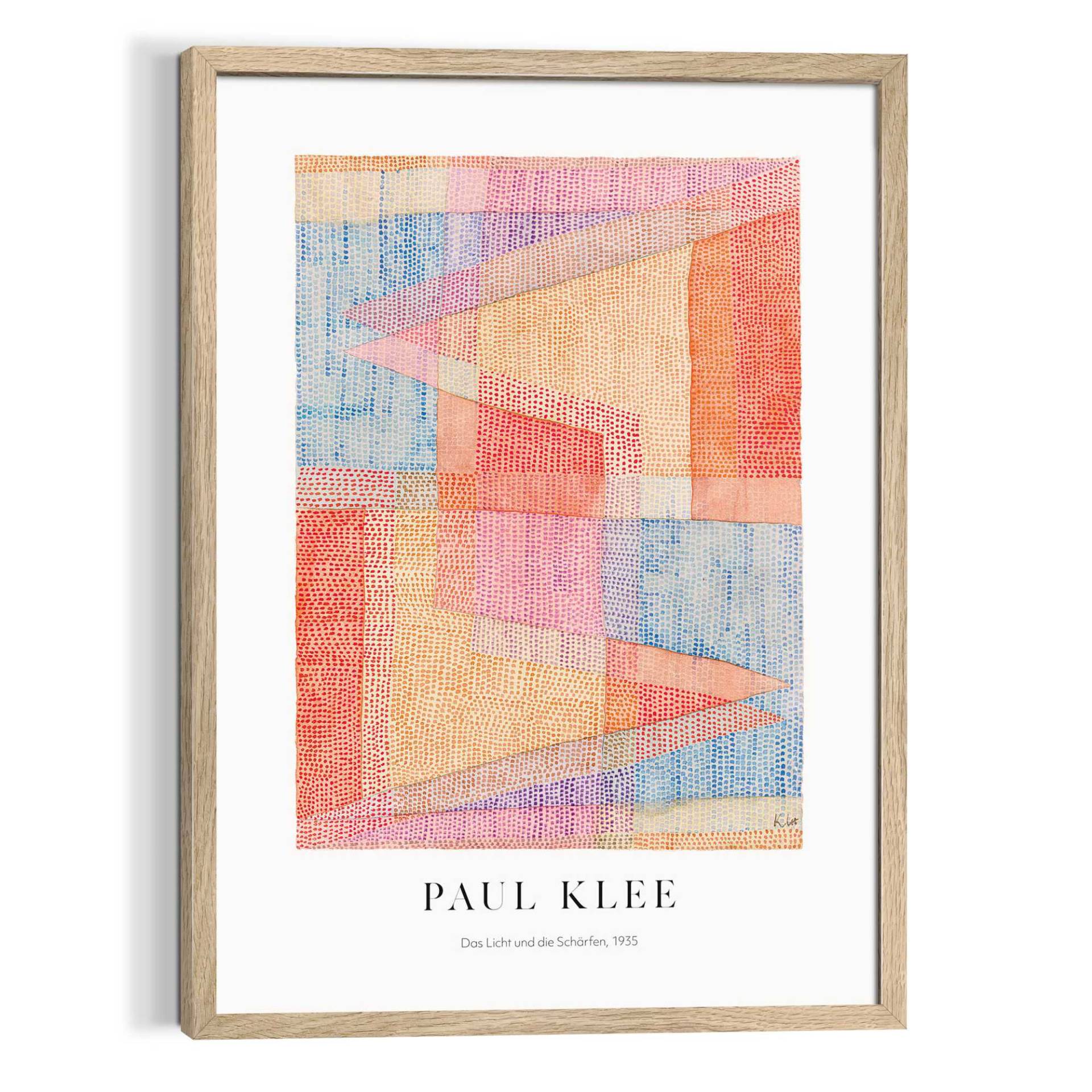 Reinders! Leinwandbild »Paul Klee - Das Licht und die Schärfen« von Reinders!