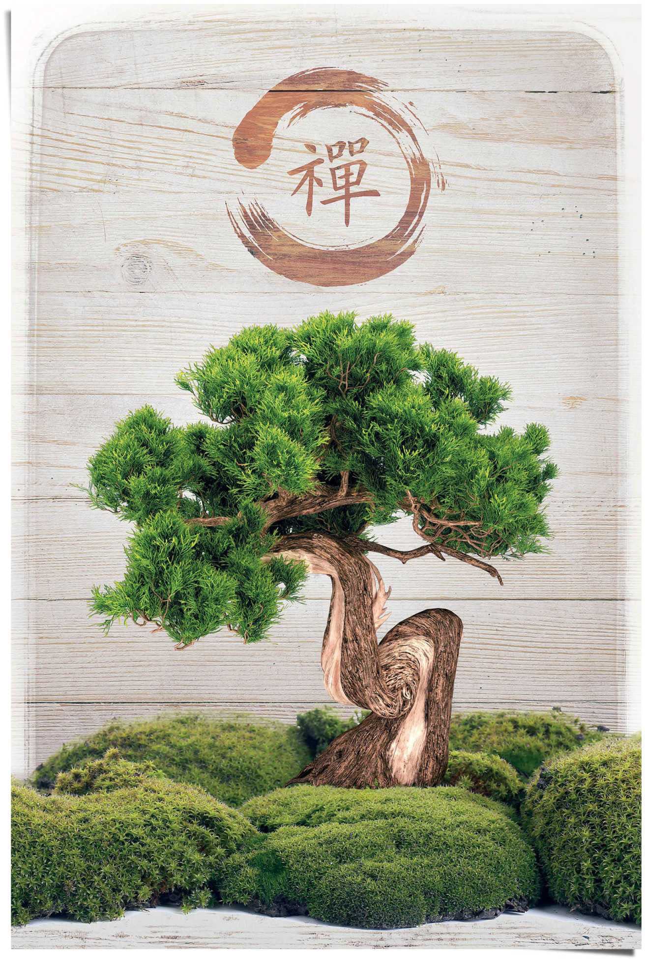 Reinders! Poster »Bonsai Zen«, (1 St.) von Reinders!