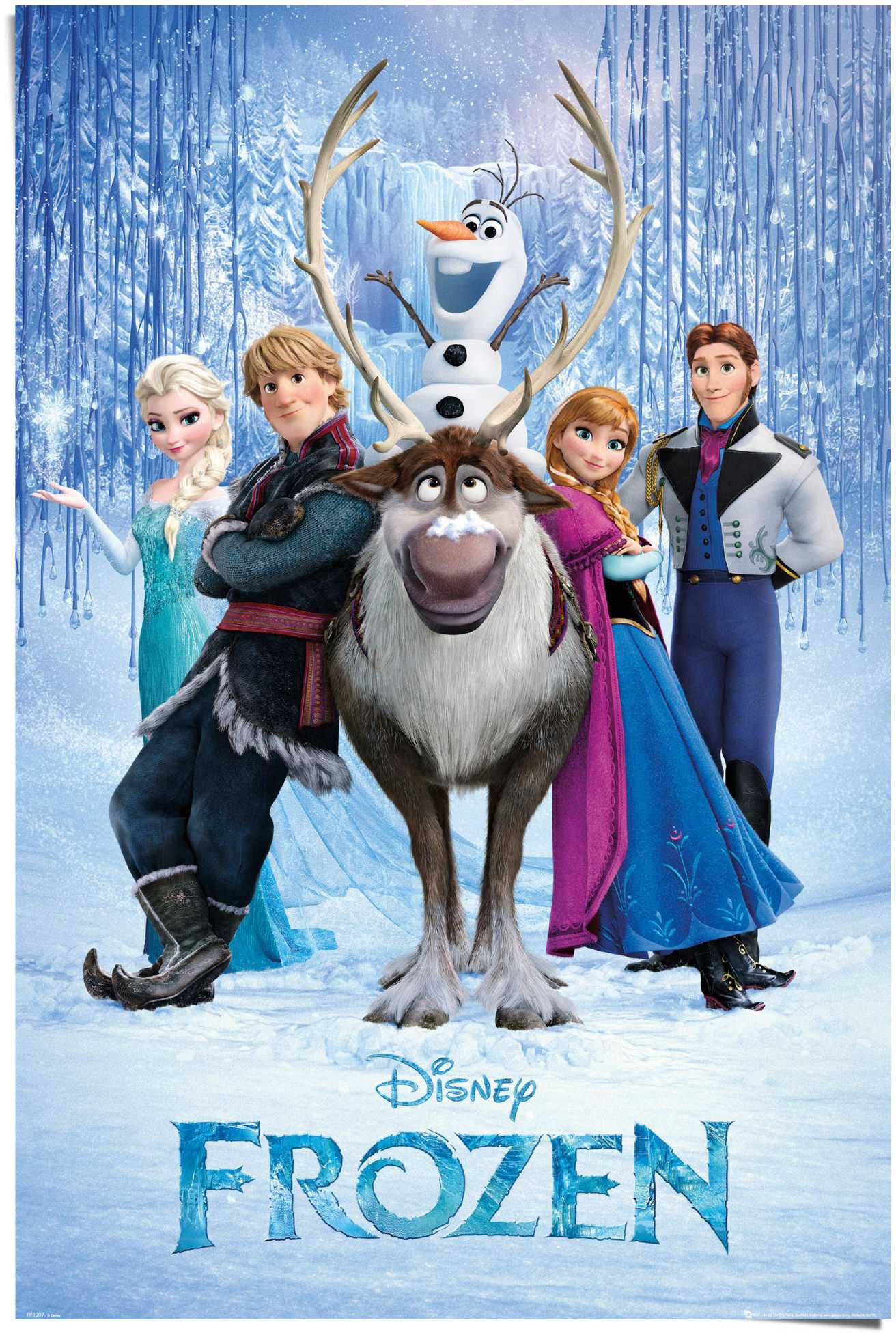 Reinders! Poster »Disney´s die Eiskönigin Cover«, (1 St.) von Reinders!