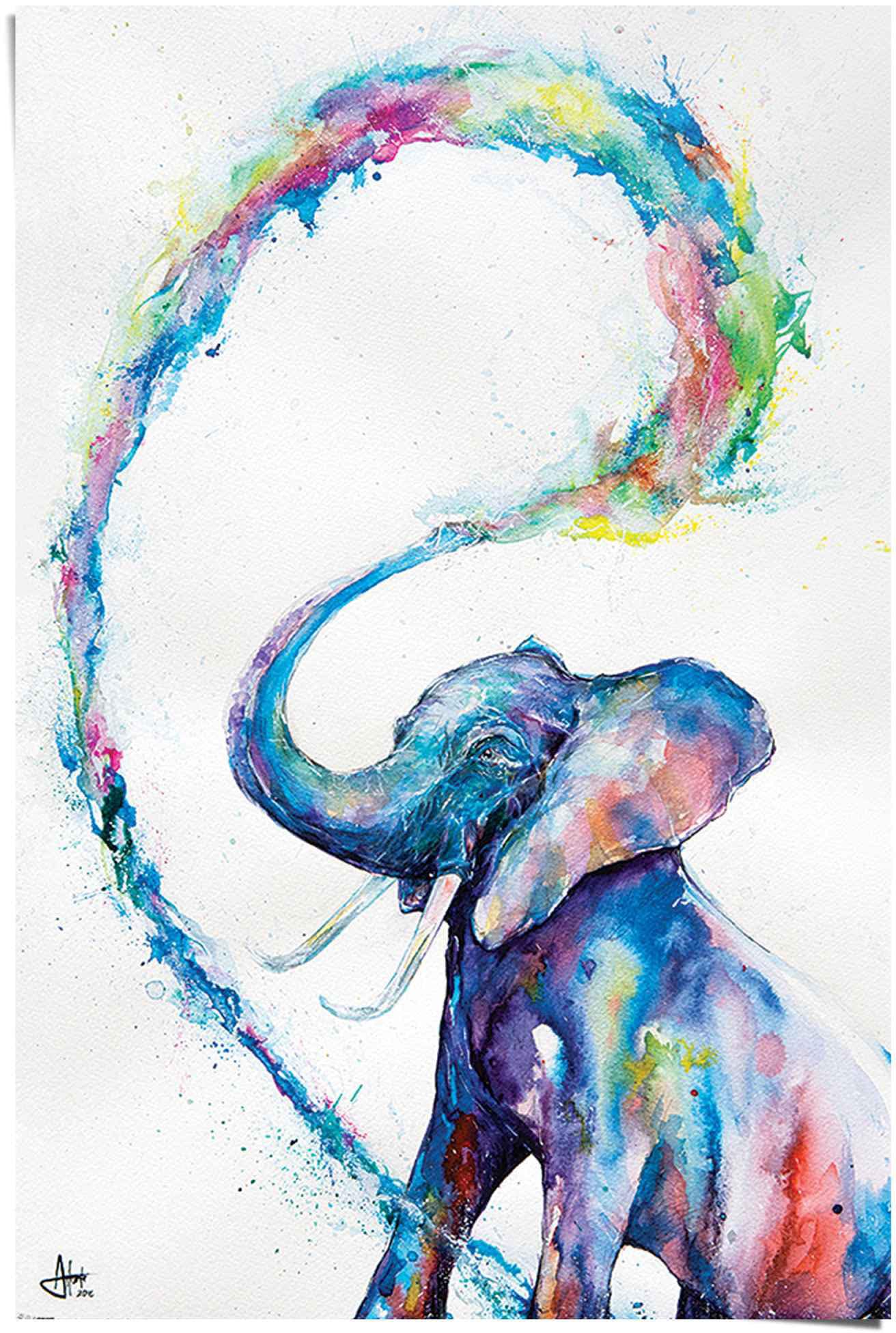 Reinders! Poster »Elefant Art«, (1 St.) von Reinders!