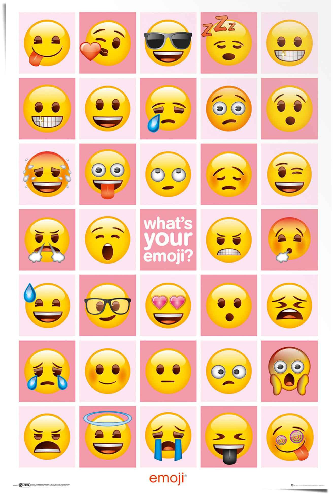 Reinders! Poster »Emoji What´s your Emoji?«, (1 St.) von Reinders!