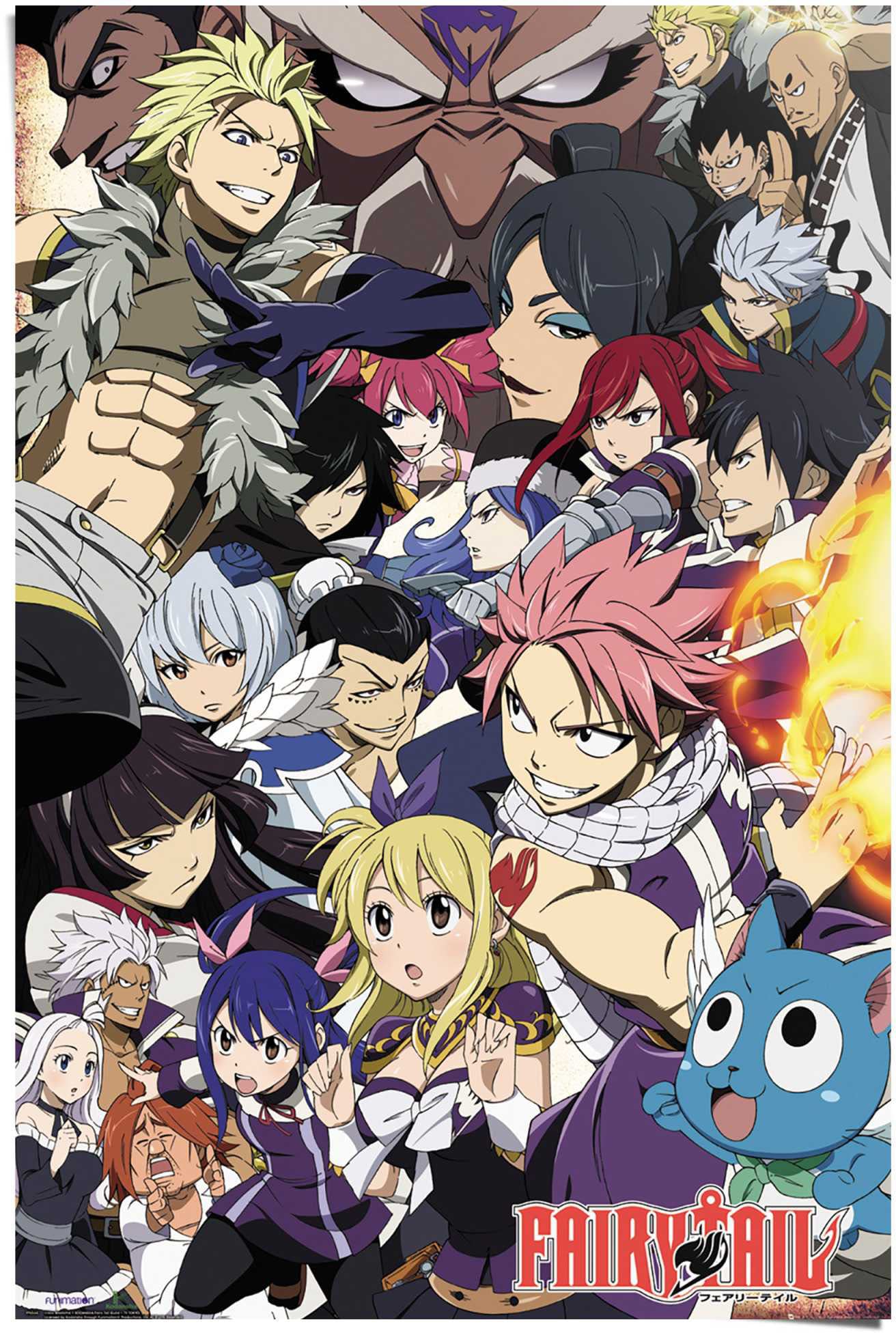 Reinders! Poster »Fairy Tail Staffel 6«, (1 St.) von Reinders!