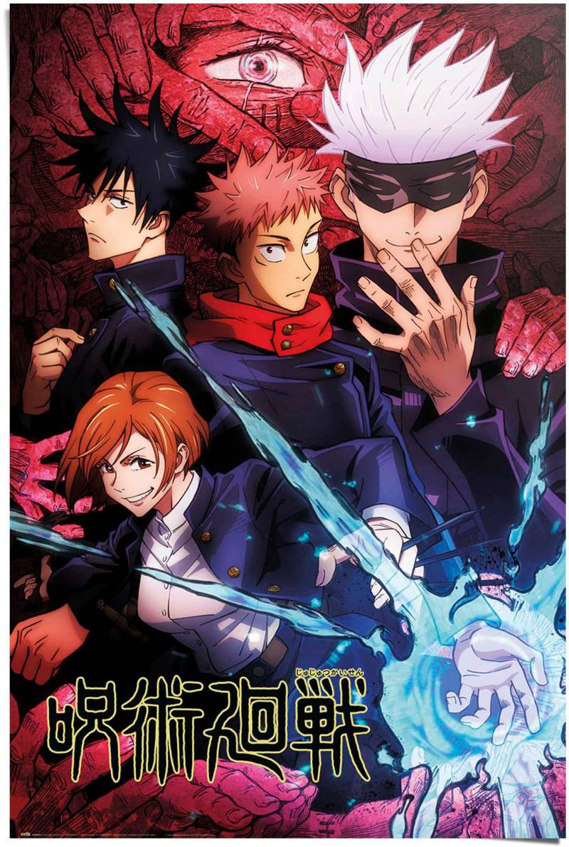 Reinders! Poster »Jujutsu Kaisen« von Reinders!