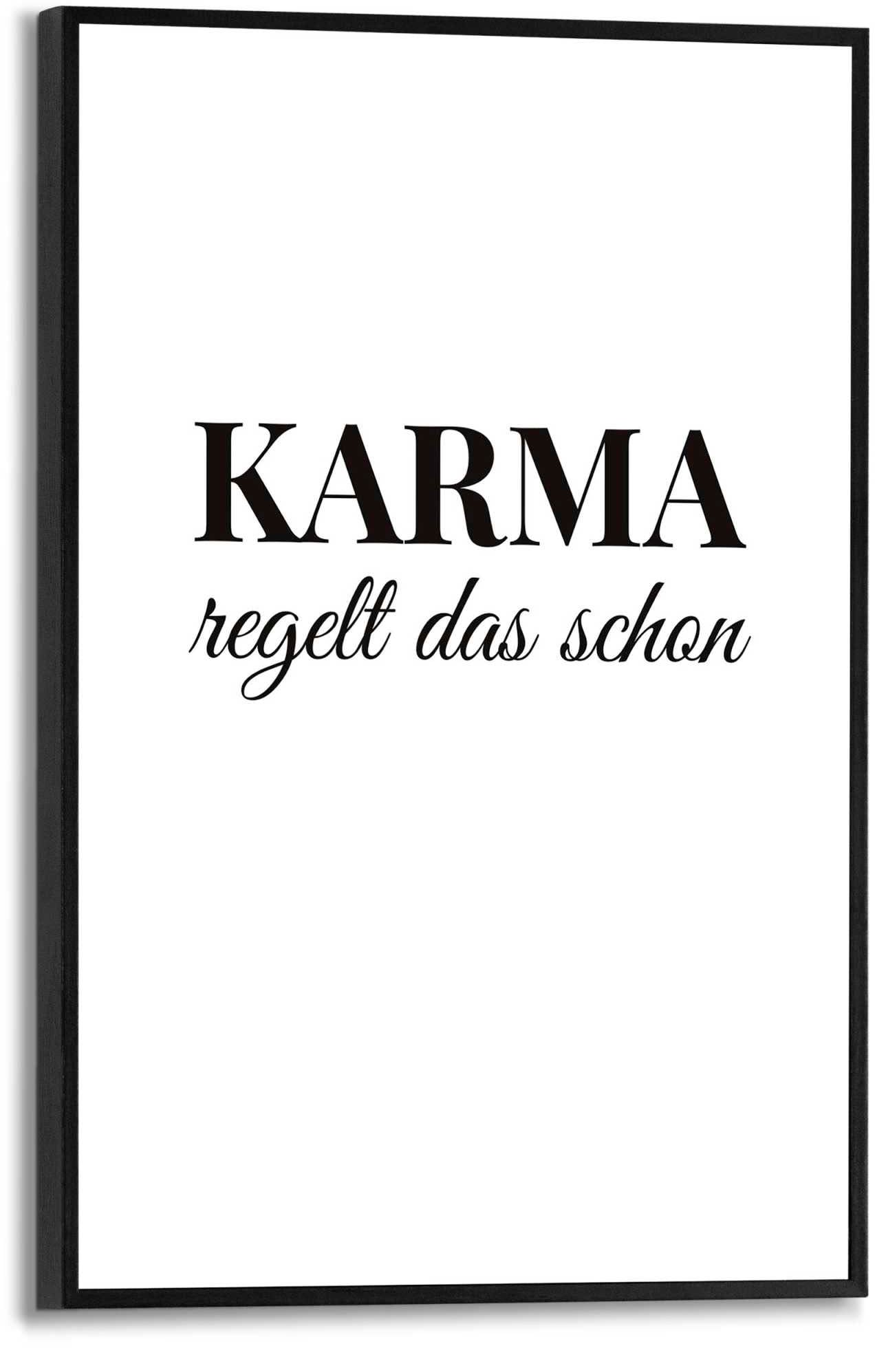 Reinders! Poster »Karma« von Reinders!