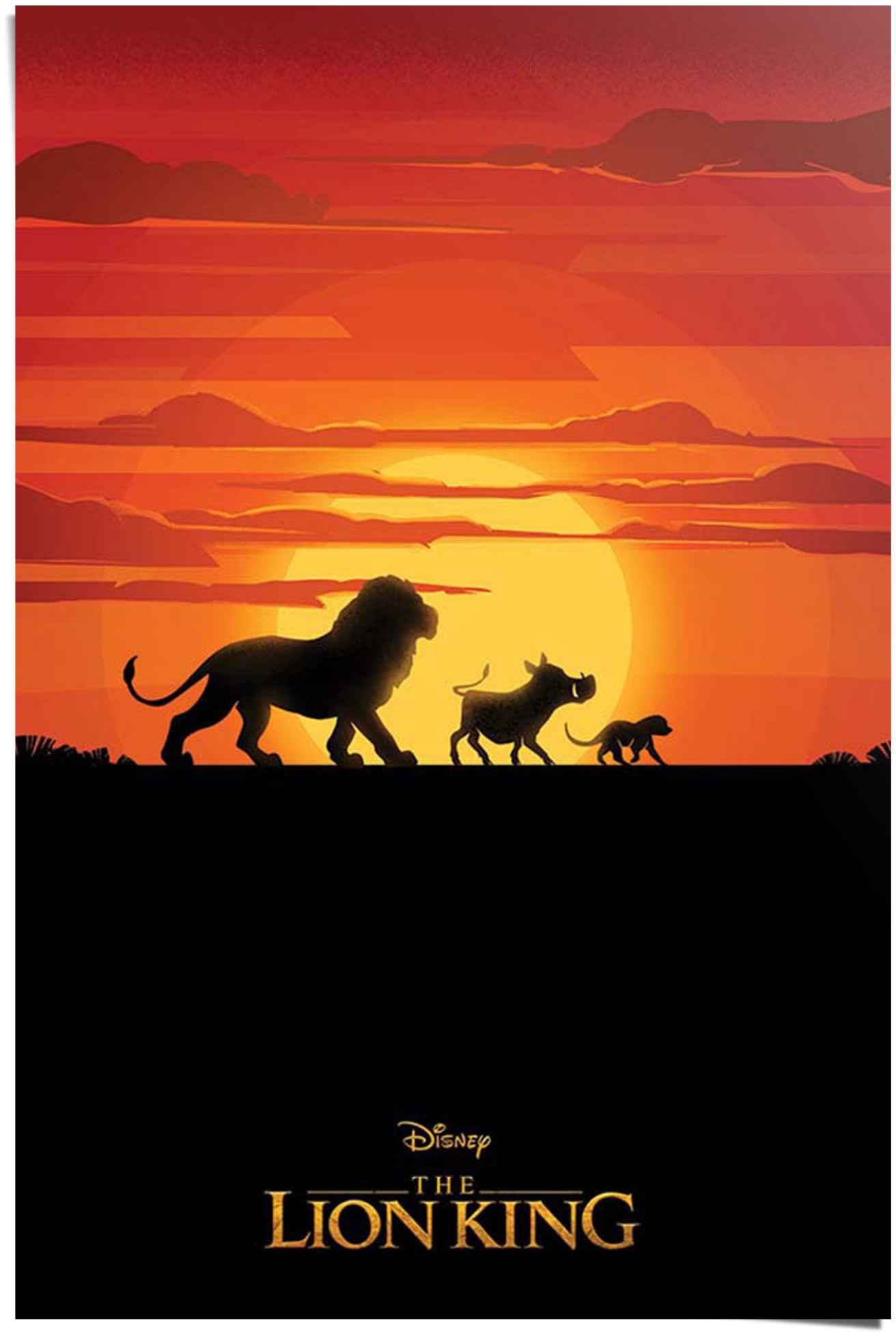 Reinders! Poster »König der Löwen Simba,Timon und Pumbaa«, (1 St.) von Reinders!