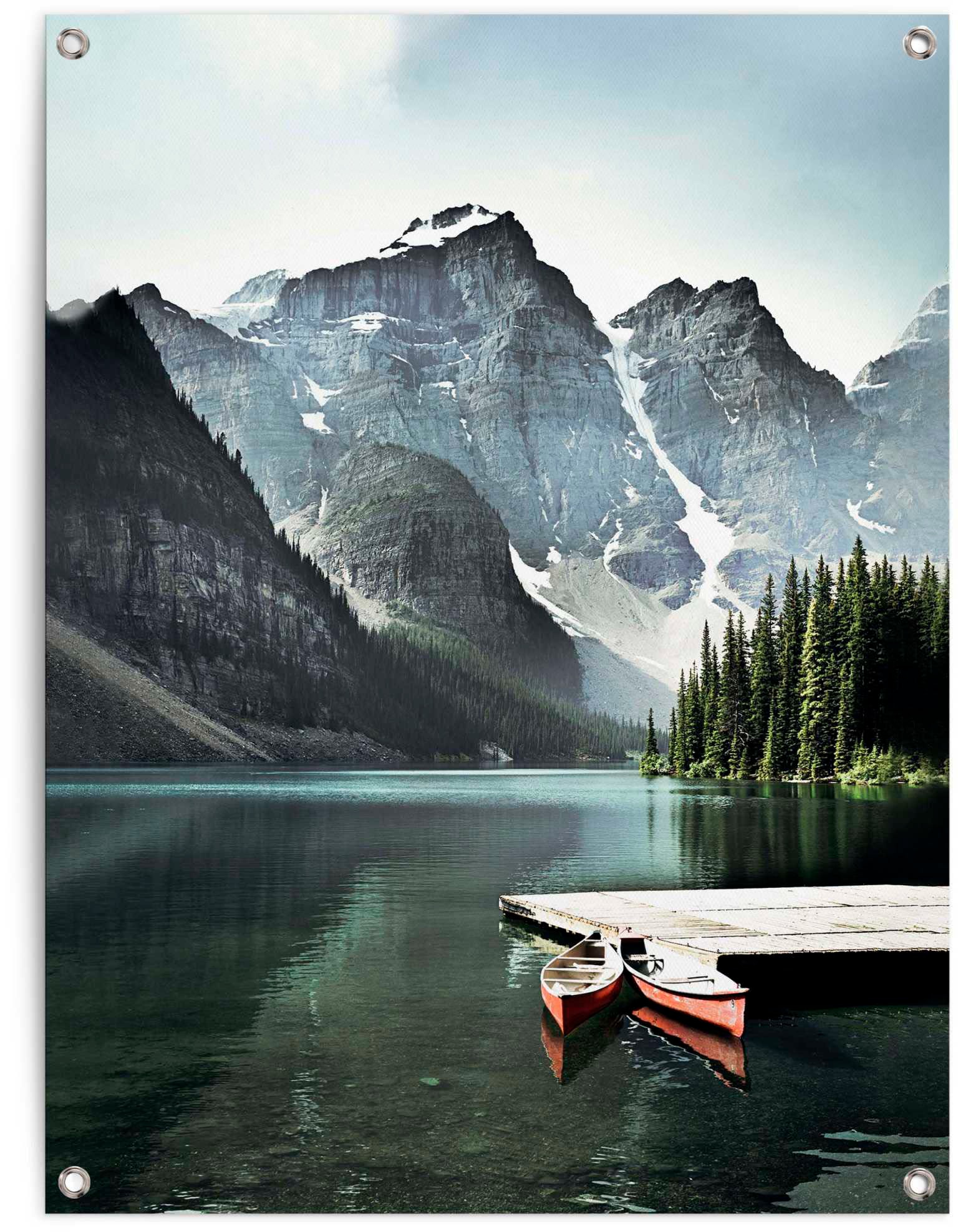 Reinders! Poster »Lake Moraine« von Reinders!