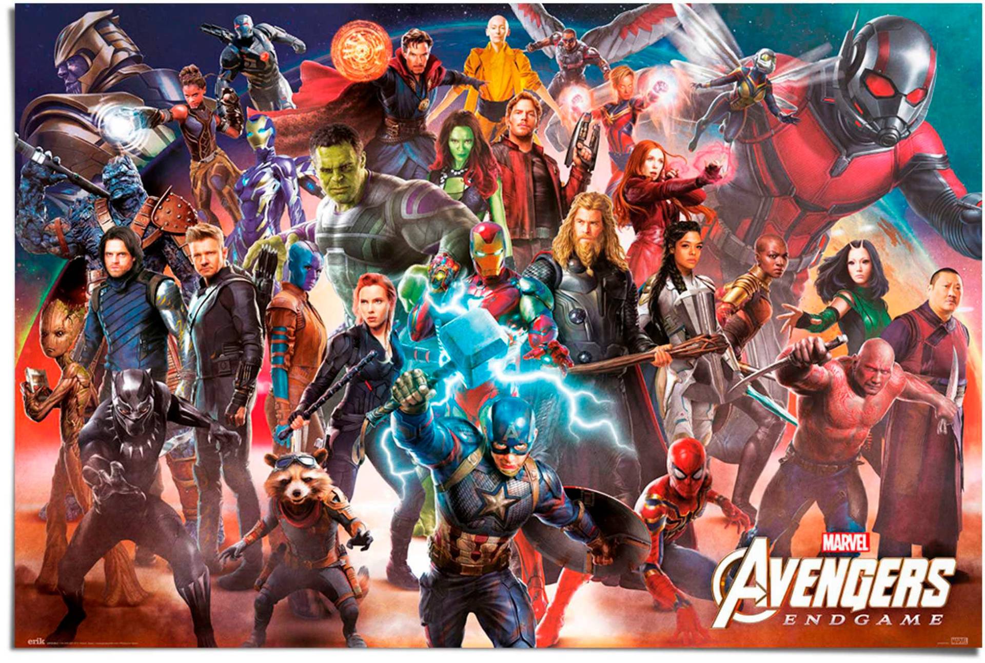 Reinders! Poster »Marvel - Avengers Endgame« von Reinders!