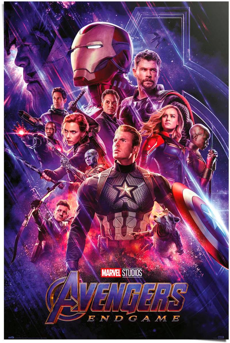 Reinders! Poster »Marvel Avengers - endgame one sheet« von Reinders!
