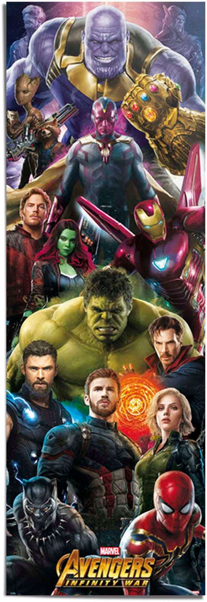Reinders! Poster »Marvel Avengers - infinity war« von Reinders!