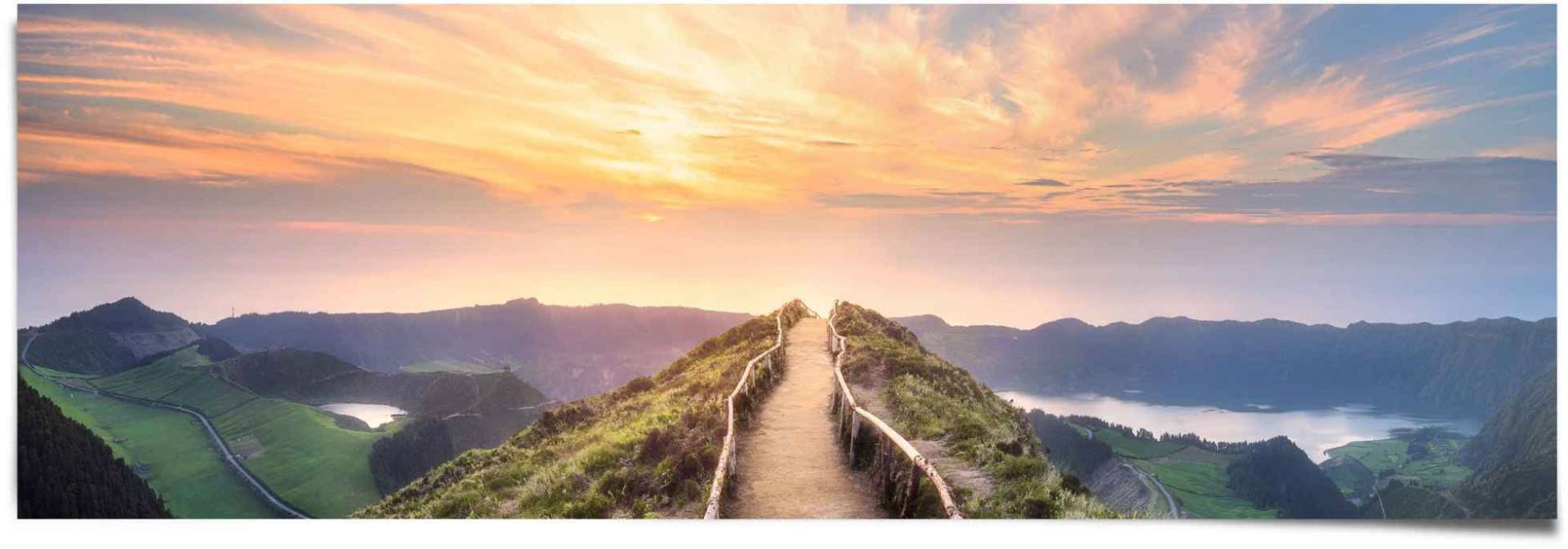 Reinders! Poster »Morgenröte Sonnenaufgang - Ausblick - Landschaft - Berge«, (1 St.) von Reinders!