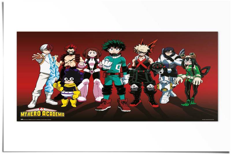 Reinders! Poster »My Hero Academia« von Reinders!