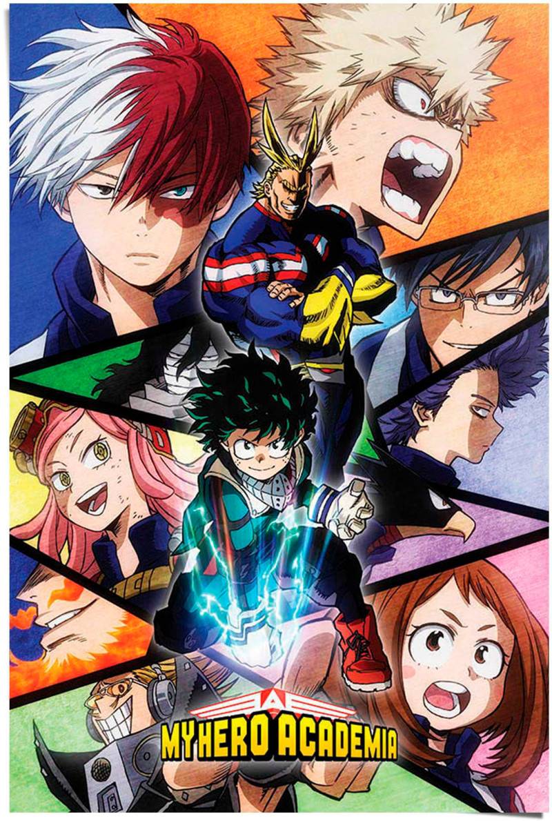 Reinders! Poster »My Hero Academia« von Reinders!