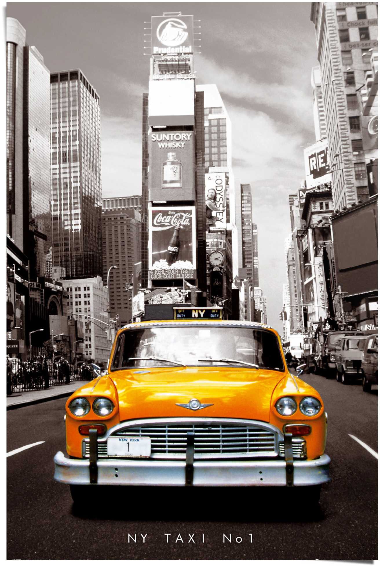 Reinders! Poster »New York Gelbes Taxi«, (1 St.) von Reinders!