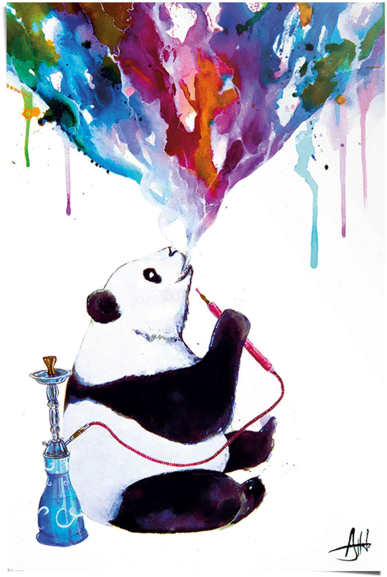 Reinders! Poster »Panda Shisha«, (1 St.) von Reinders!