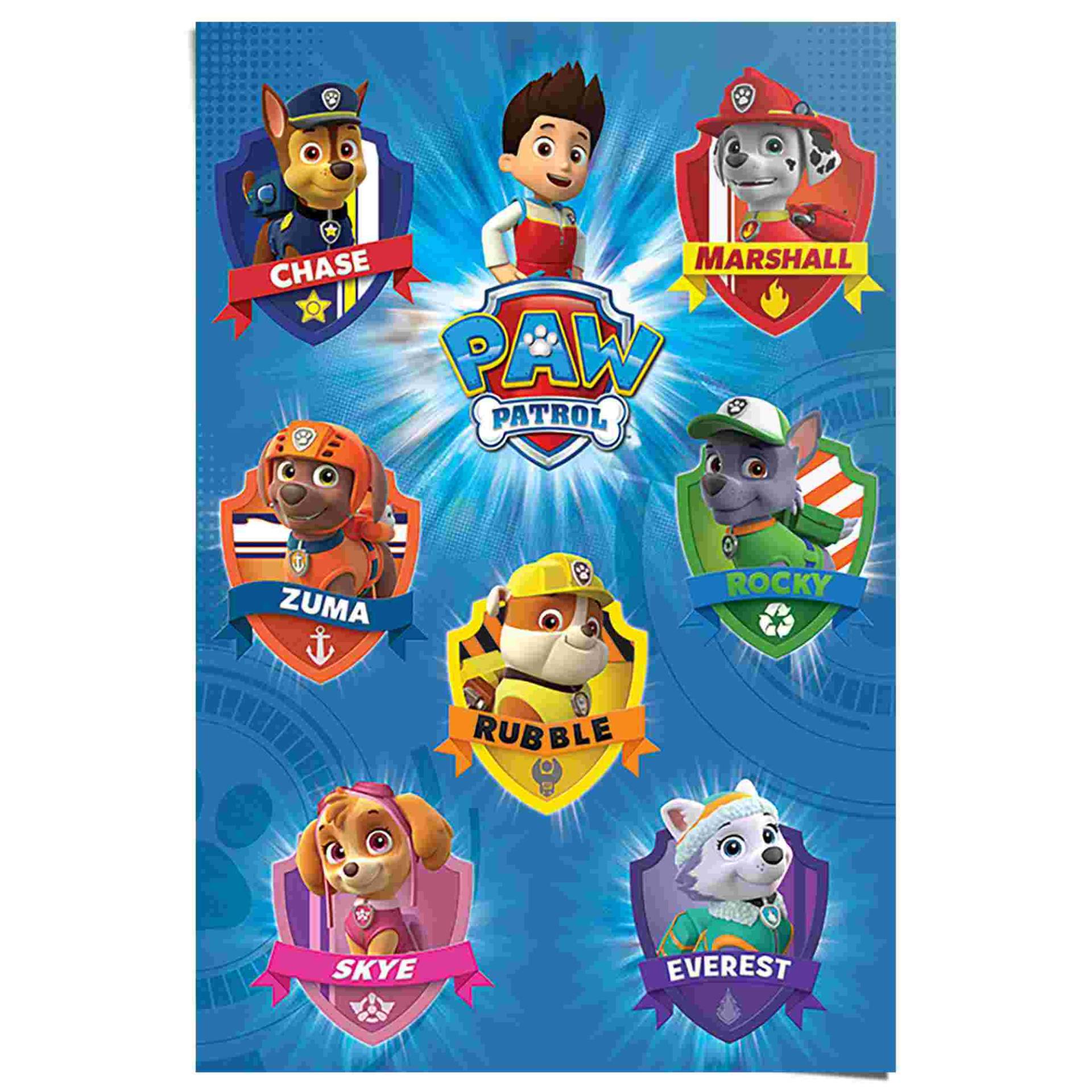 Reinders! Poster »Paw Patrol« von Reinders!