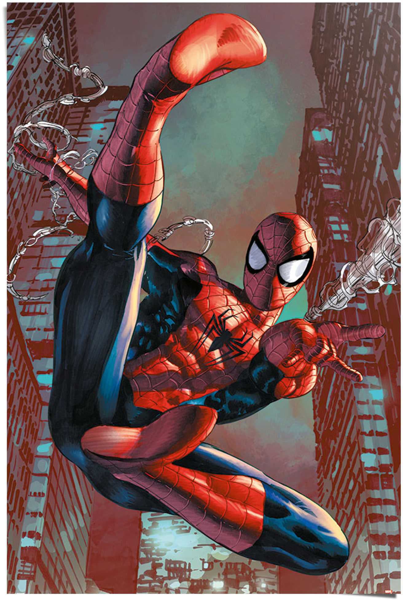 Reinders! Poster »Poster Spider-Man«, Comic, (1 St.) von Reinders!