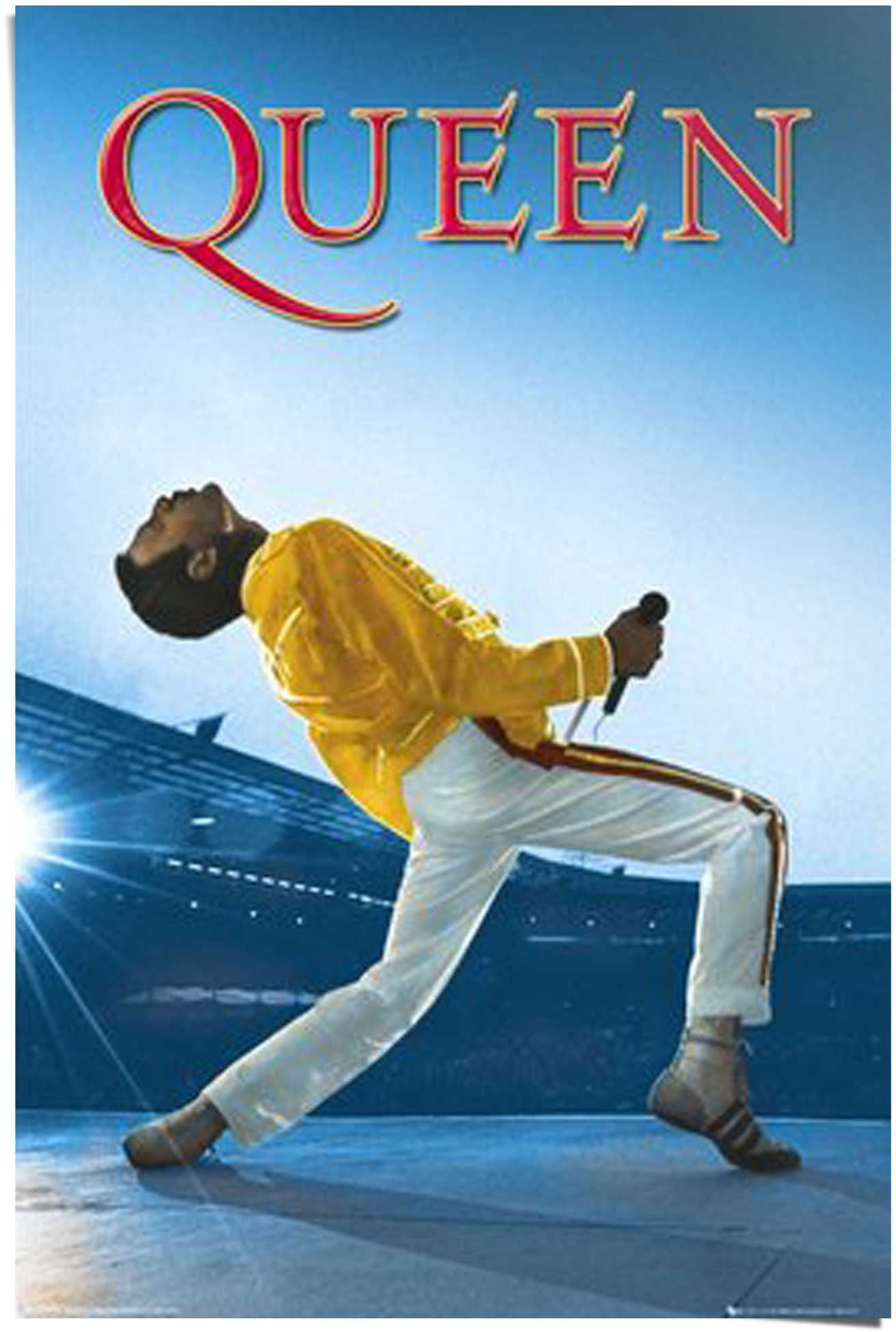 Reinders! Poster »Queen Freddie Mercury - Wembley-Stadion - Musik - Queen Album«, (1 St.) von Reinders!