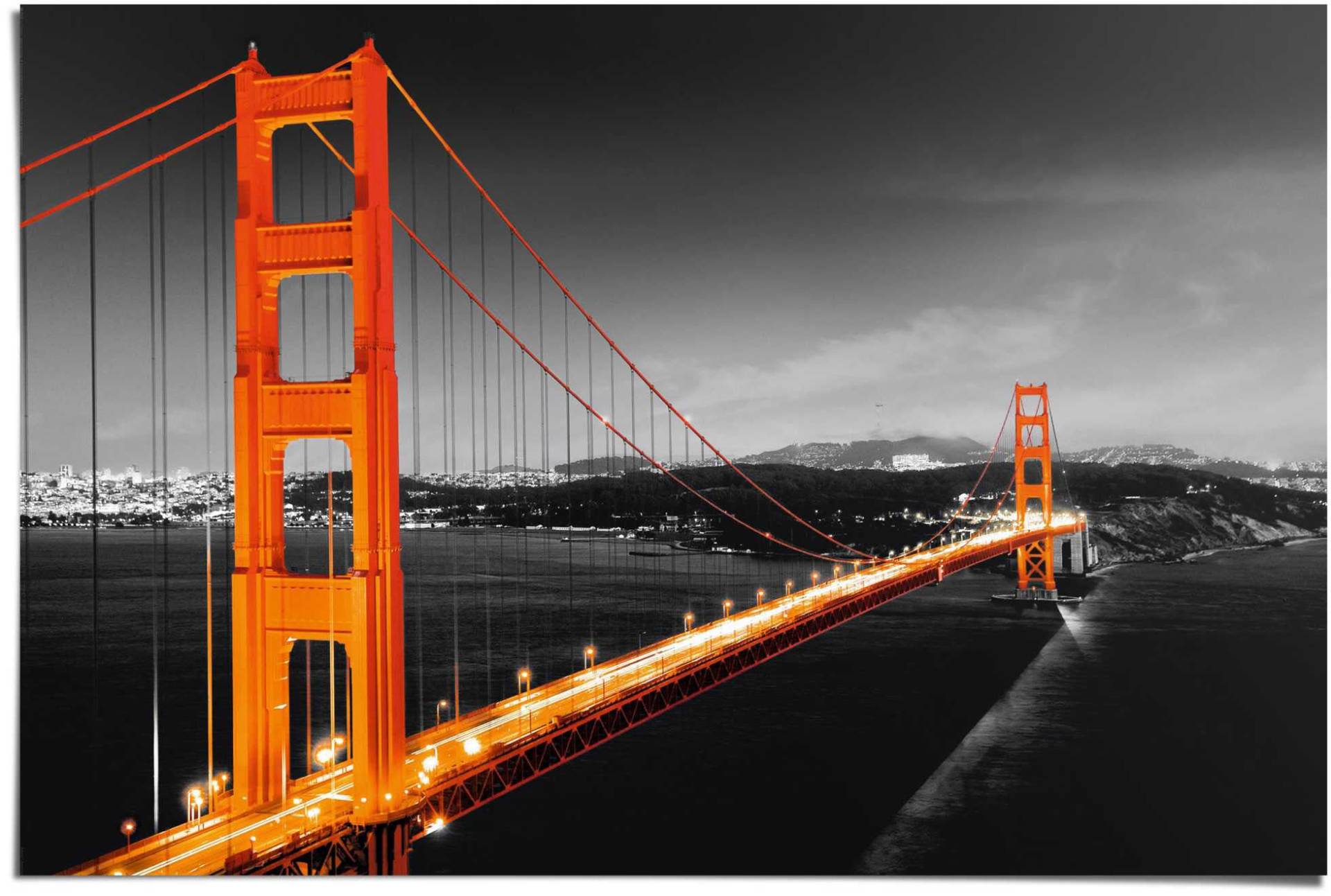 Reinders! Poster »San Fransisco Goldfarbenen Gate Brücke«, (1 St.) von Reinders!