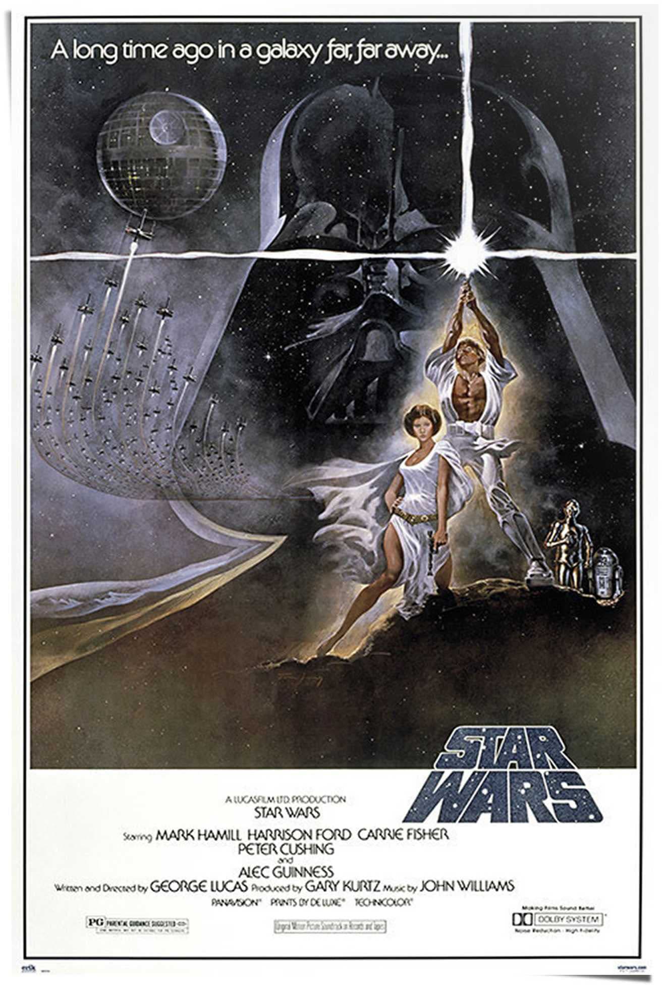 Reinders! Poster »Star Wars - a new hope« von Reinders!