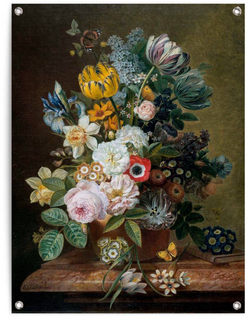 Reinders! Poster »Stillleben mit Blumen« von Reinders!