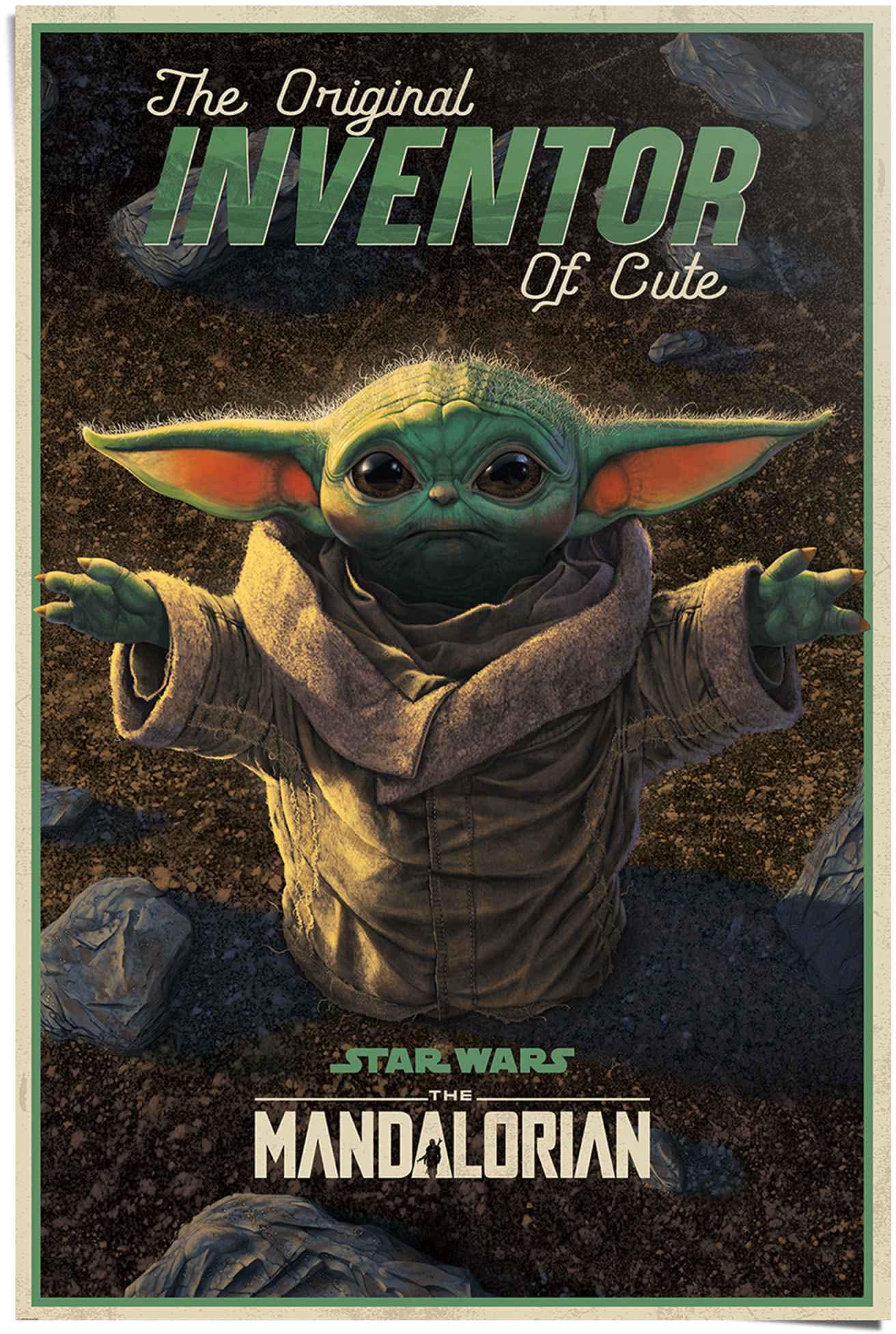 Reinders! Poster »The Mandalorian Star Wars - Serie - Baby Yoda«, (1 St.) von Reinders!