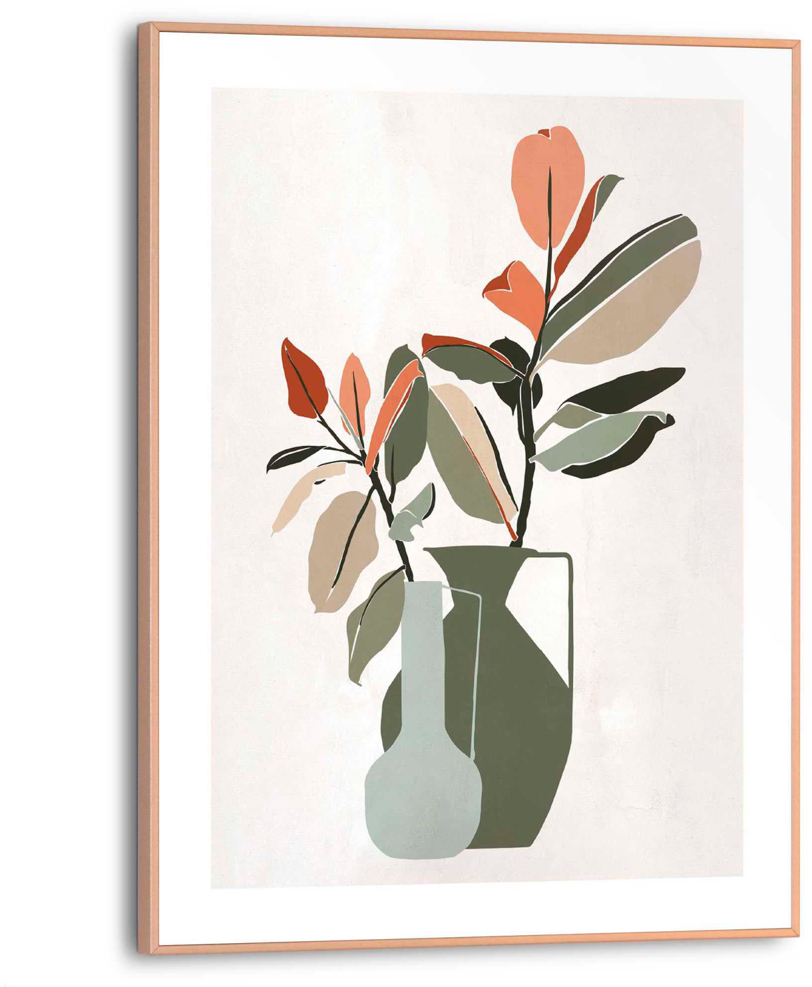 Reinders! Poster »Vase mit Blumen« von Reinders!