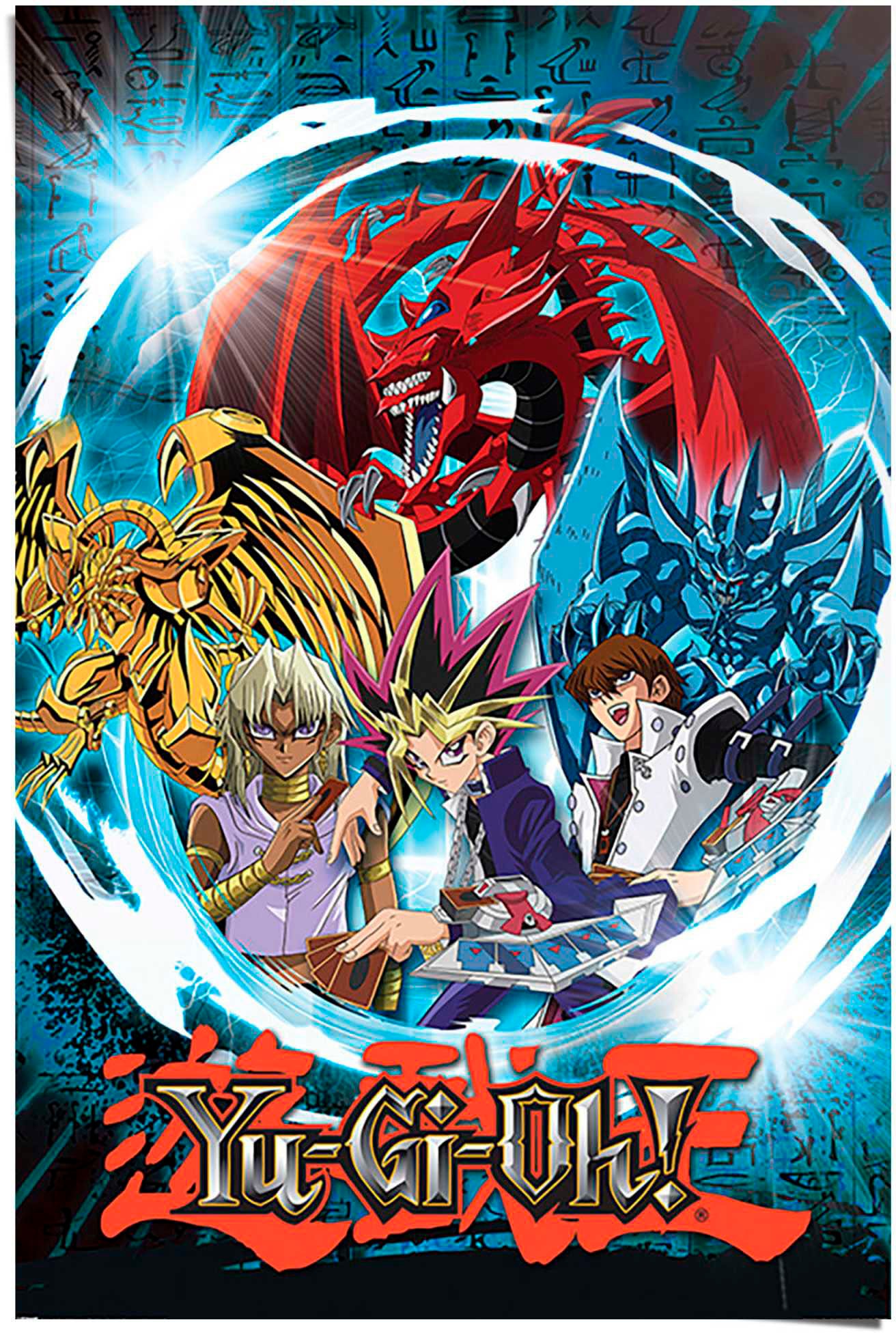 Reinders! Poster »Yu-Gi-Oh! - unlimited future« von Reinders!