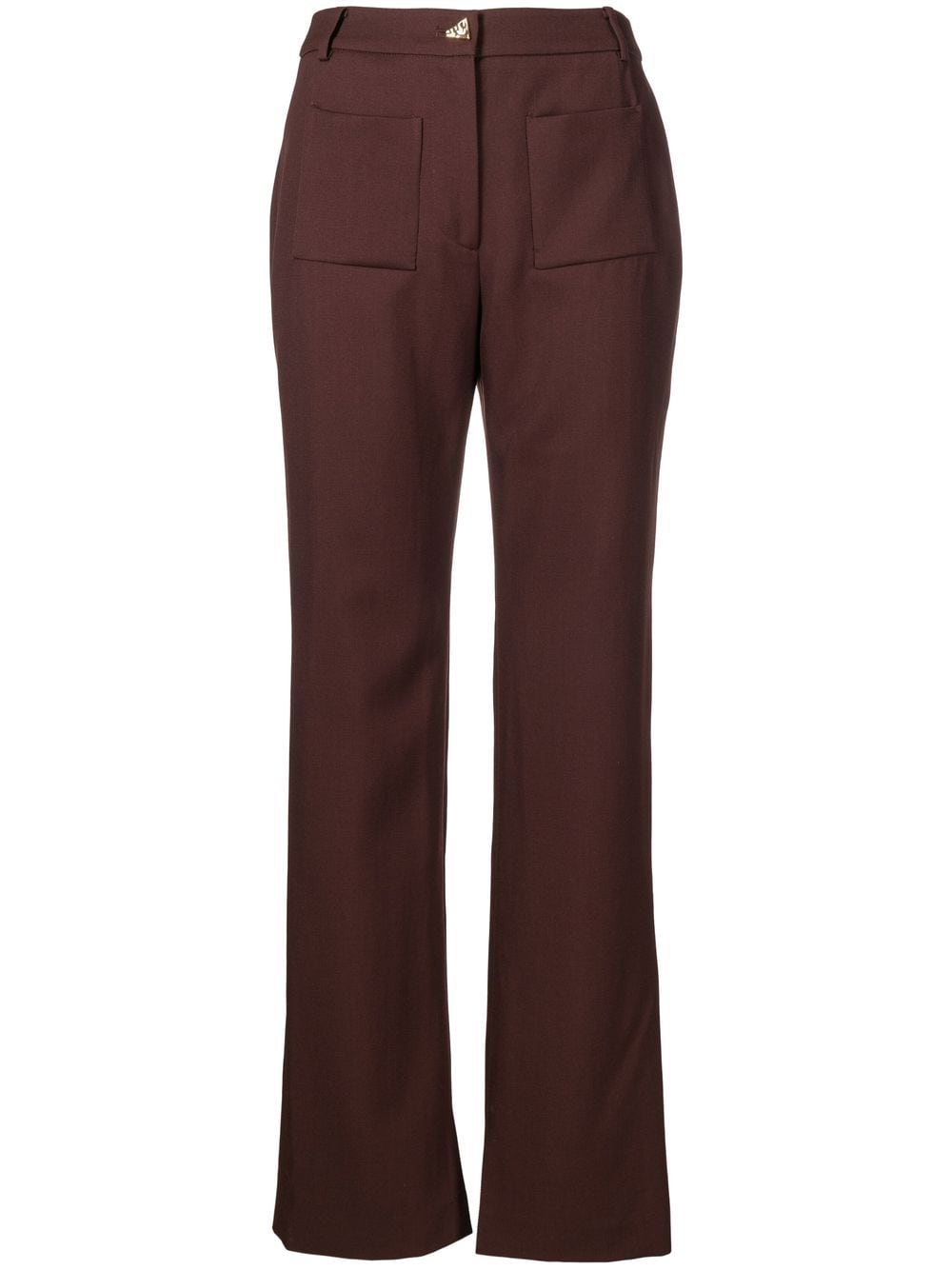 Rejina Pyo Ellis two-pocket flared trousers - Brown von Rejina Pyo