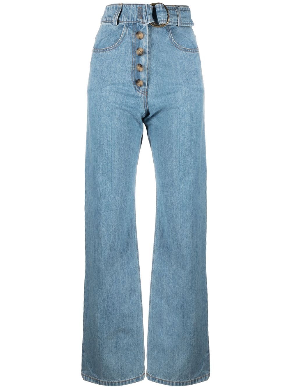 Rejina Pyo Emily high-rise wide-leg jeans - Blue von Rejina Pyo