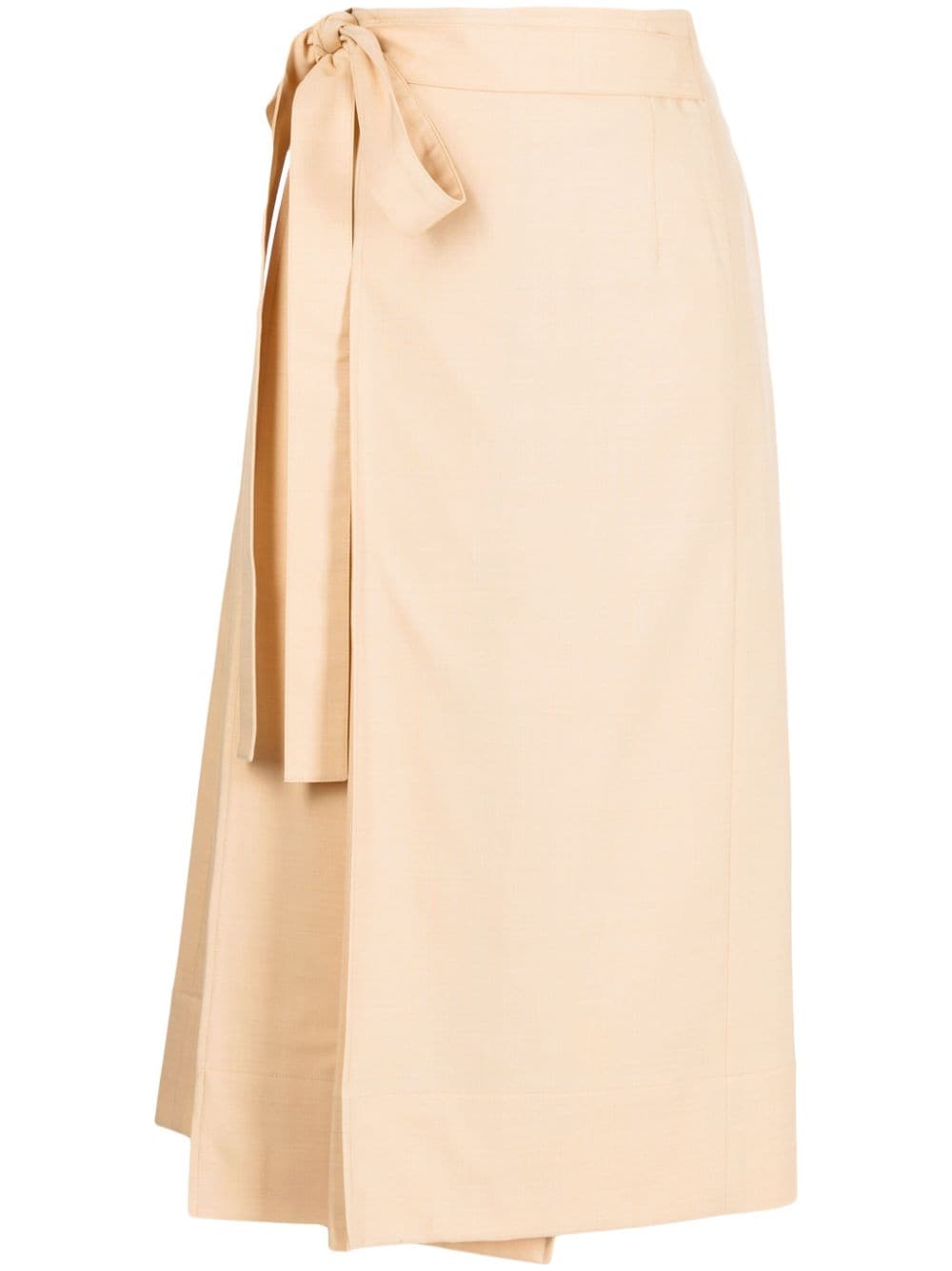 Rejina Pyo Isra wrap midi skirt - Neutrals von Rejina Pyo